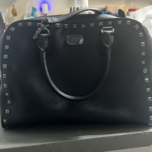 Black Studded Michael Kors Handbag